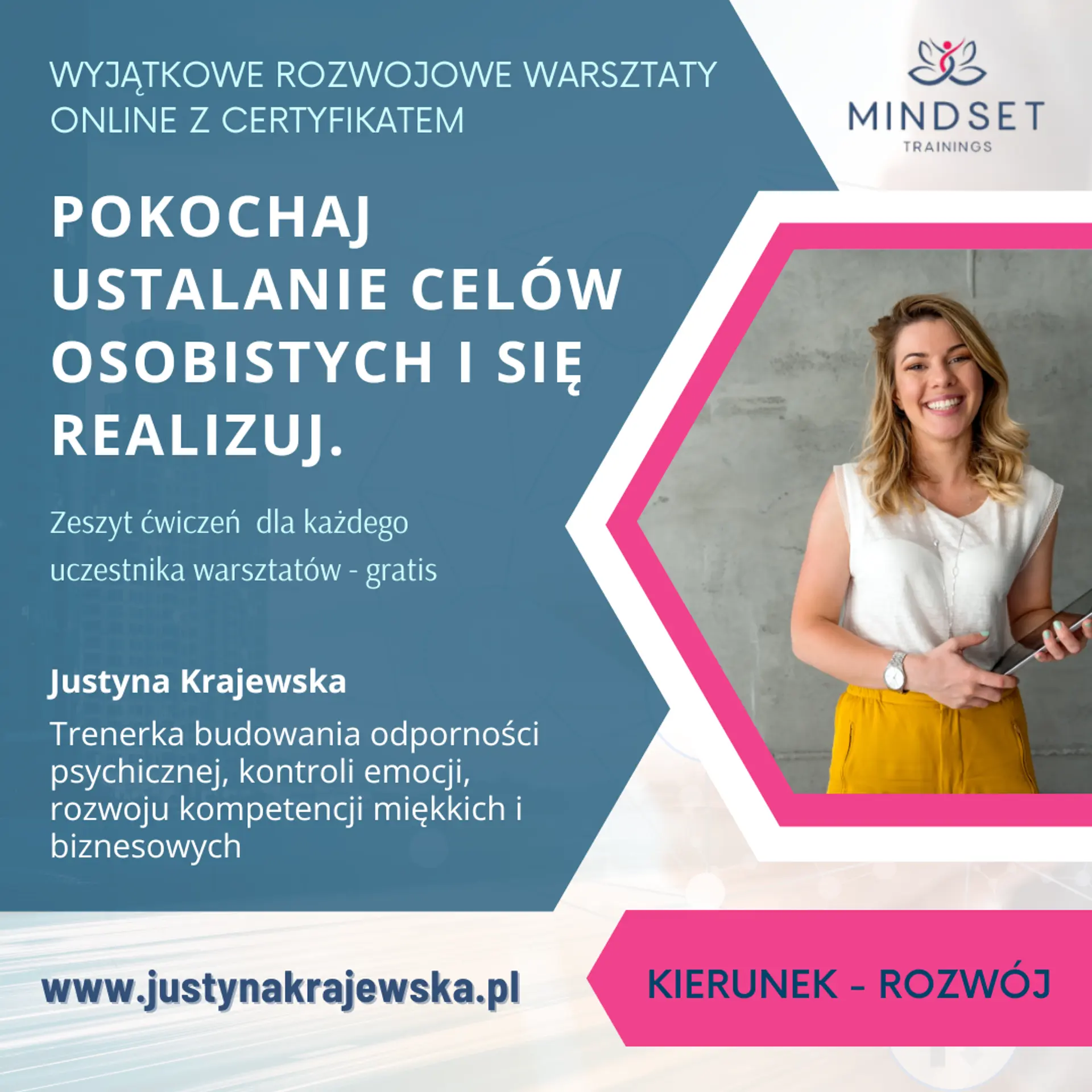 Pokochaj ustalanie celów osobistych i się realizuj.