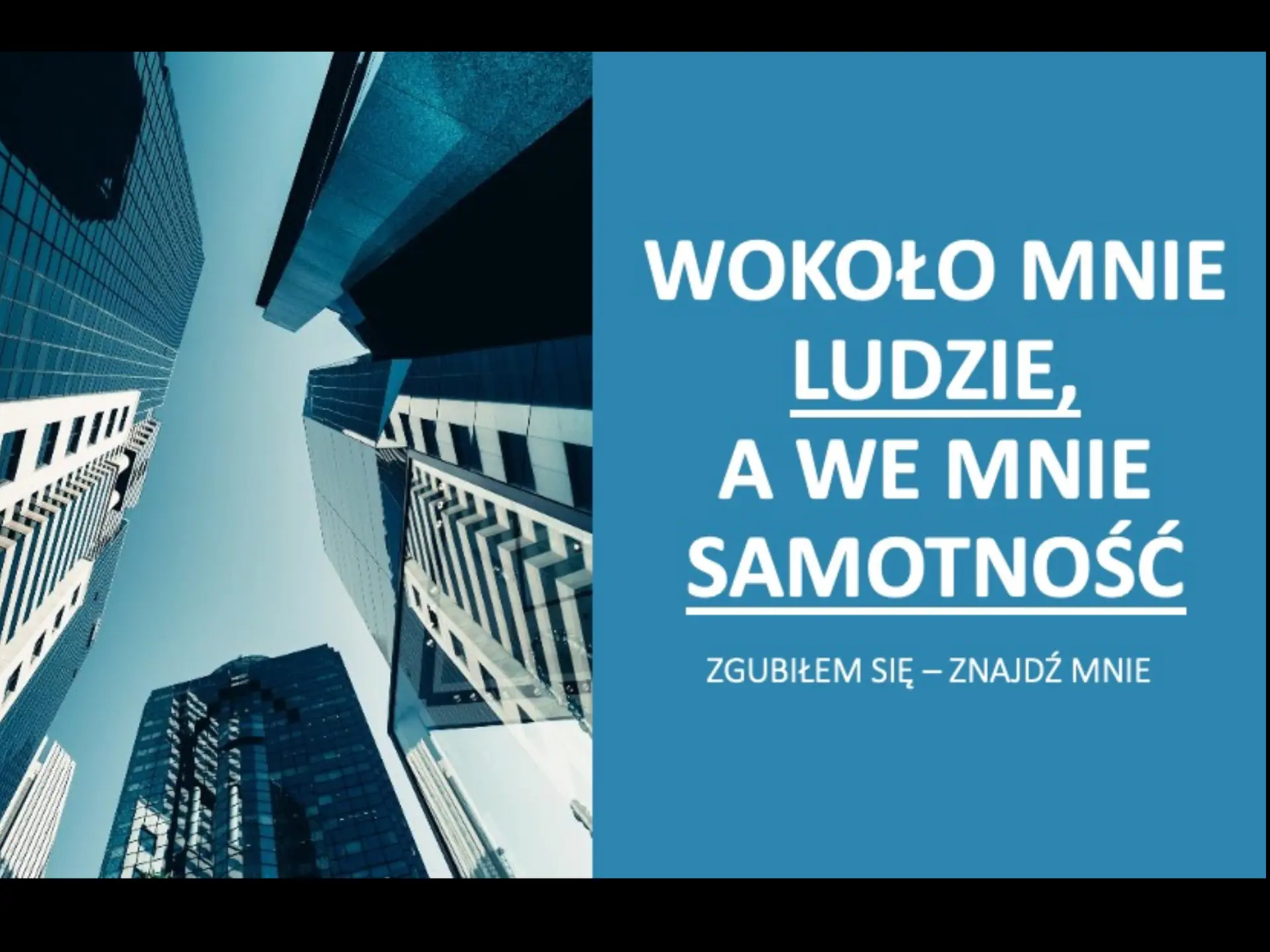 Spotkajmy się w samotności