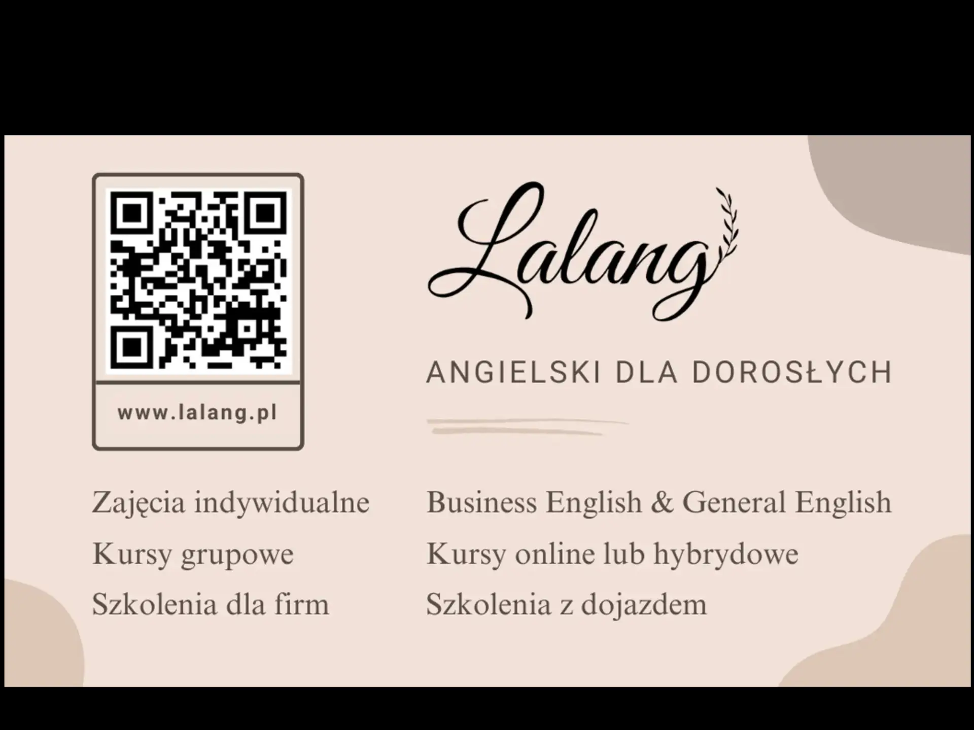 Lalang Nauka angielskiego