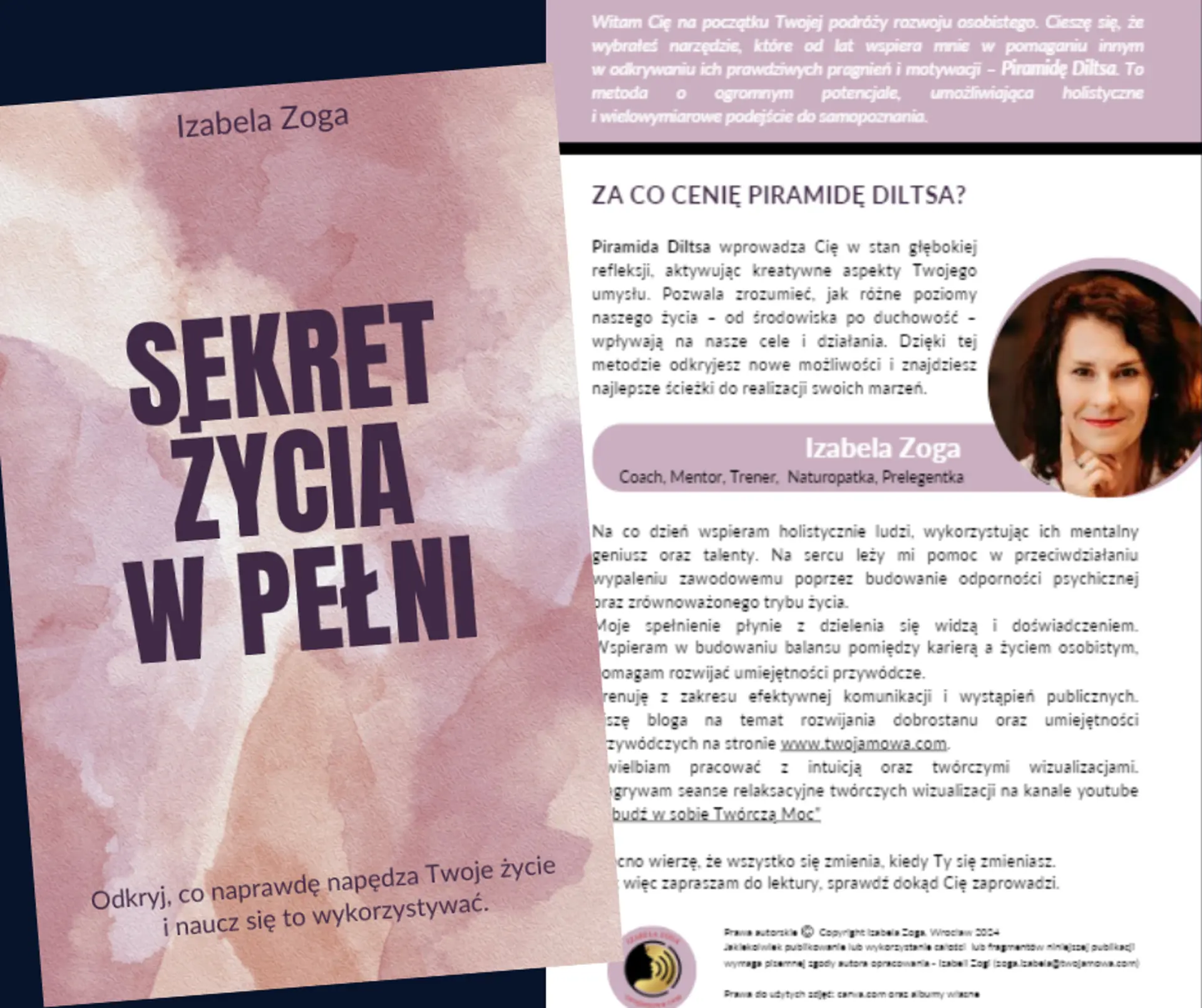 E-book: "Sekret Życia w Pełni - Odkryj, co naprawdę napędza Twoje życie i naucz się to wykorzystywać"