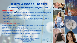 Kurs Access Bars® z międzynarodowymi uprawnieniami