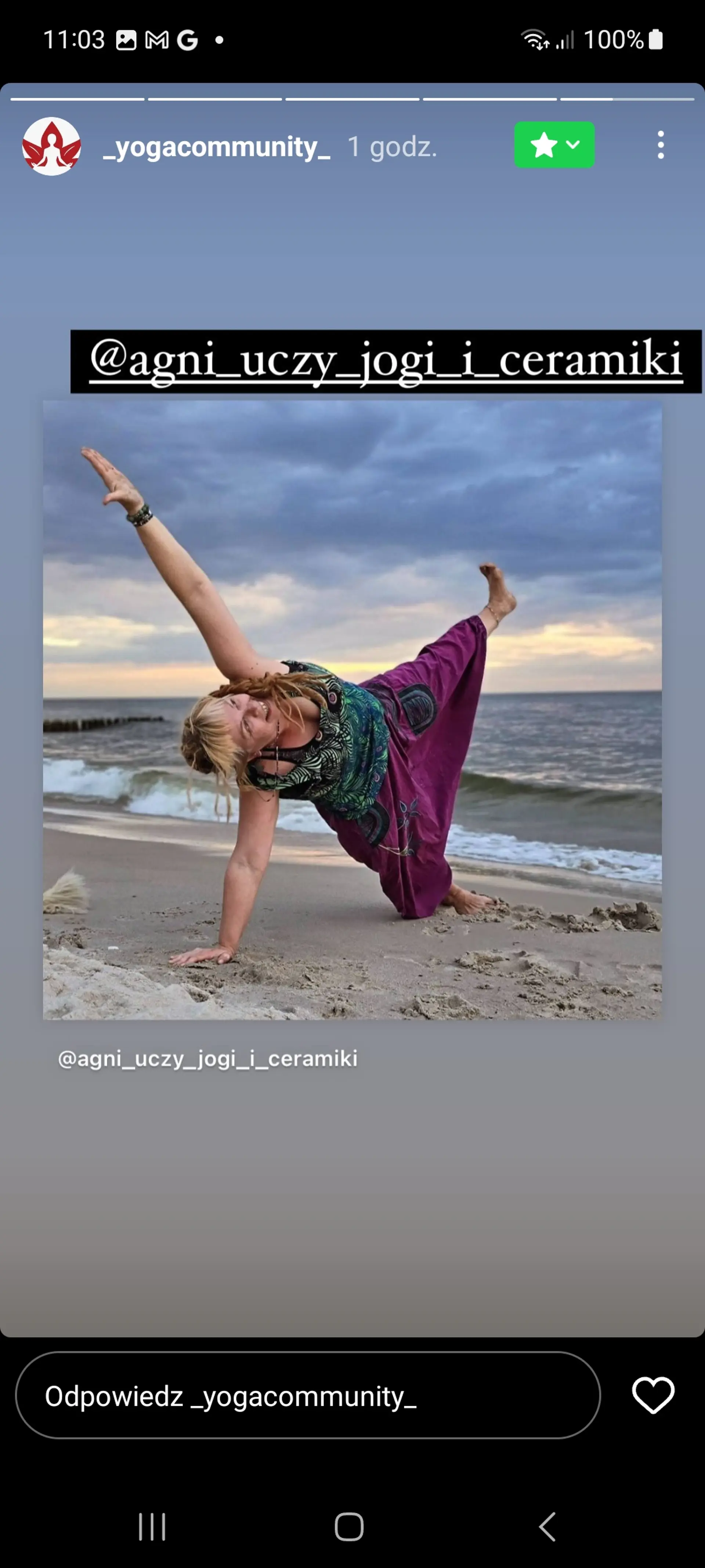 Agnieszka Gil yoga coaching