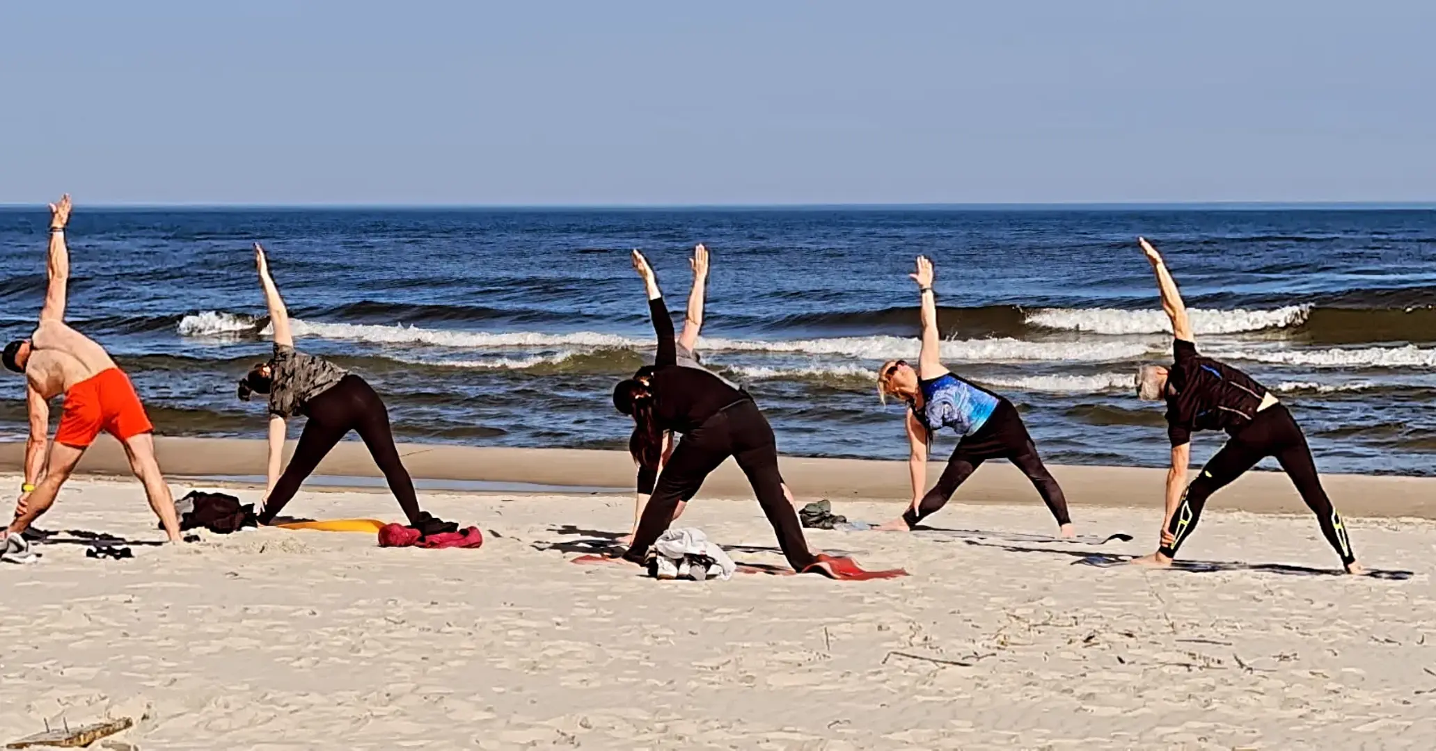 Joga na plaży