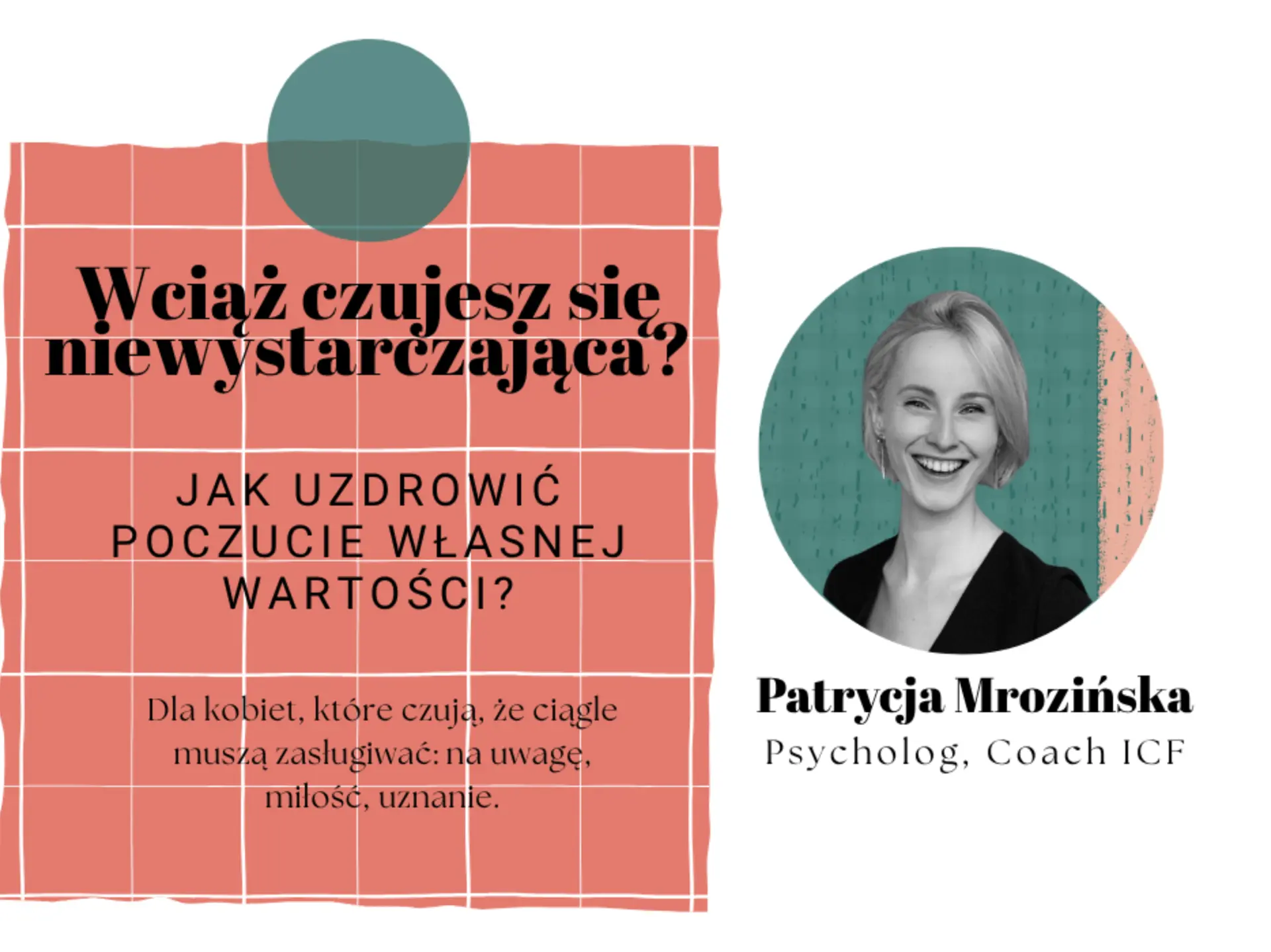 Wciąż czujesz się niewystarczająca?