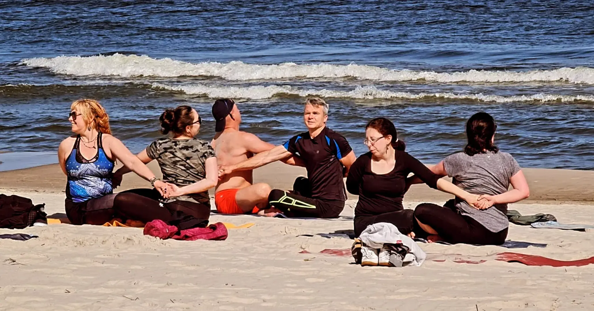 Joga na plaży