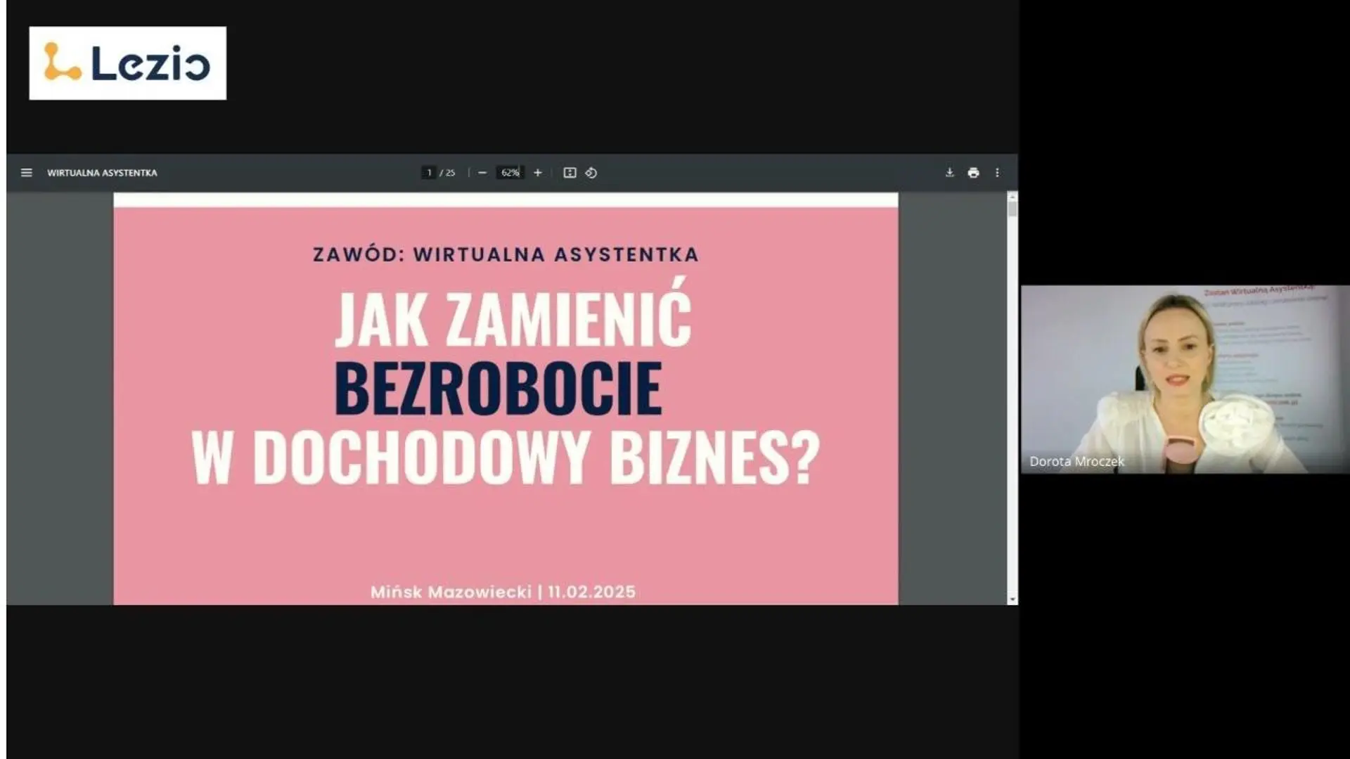 Webinar Wirtualna Asystentka